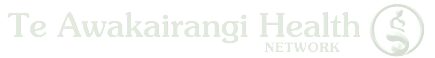 White letter banner logo - right aligned